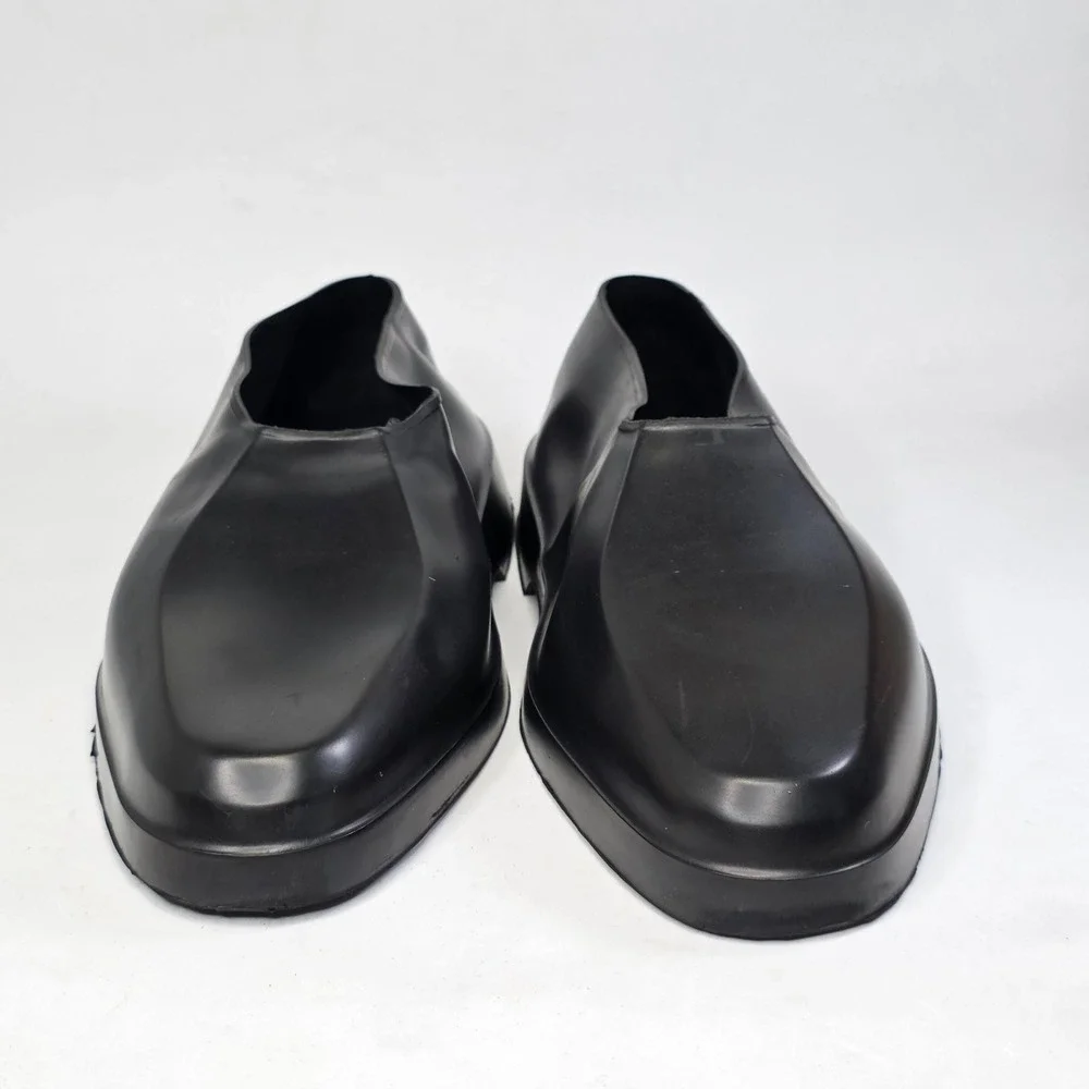Totes Shoe Protective Waterproof Cover Men's XL Extra Large  Natural Rubber USA